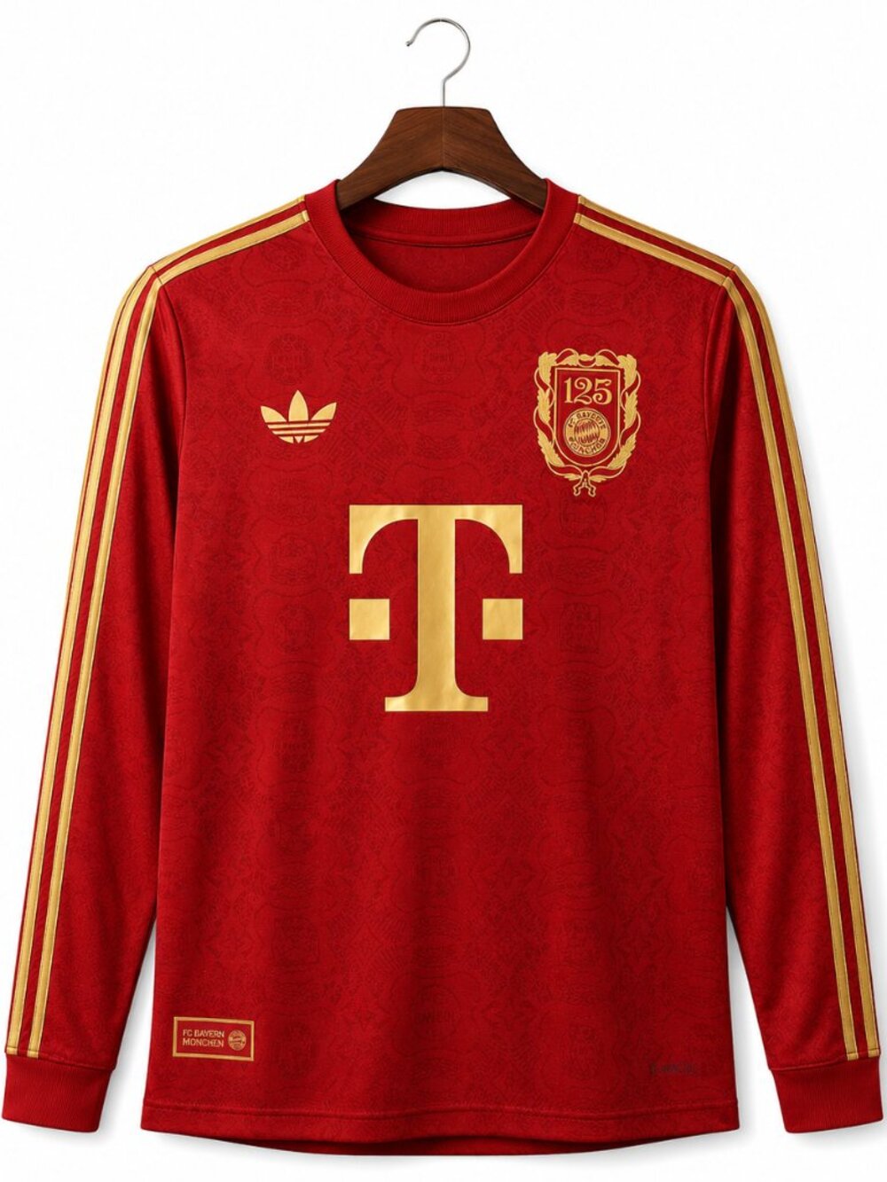 2024/2025 125 Year Anniversary Bayern Munich Home Kit - Long Sleeve